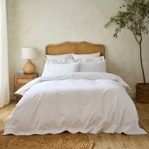 White Noise Frede White 1000 Thread Count Sateen Oxford Pillowcase Pair White White Noise Frede White 1000 Thread Count Sateen Oxford Pillowcase Pair White