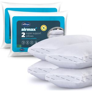 Silentnight Airmax Super Support Pillow - Pack Of 4 White Silentnight Airmax Super Support Pillow - Pack Of 4 White