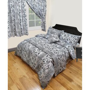 World Menagerie KALAHARI Duvet Cover Set Black;White;Grey Emperor - 2 Standard Pillowcases World Menagerie KALAHARI Duvet Cover Set Black;White;Grey Emperor - 2 Standard Pillowcases