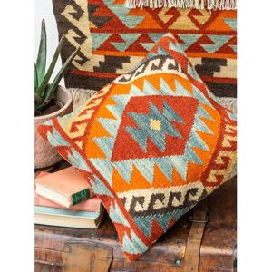 Natur Pur Crawfordville Geometric Orange Sqaure Throw Cushion Cover Orange 50cm H X 50cm W X 1cm D Natur Pur Crawfordville Geometric Orange Sqaure Throw Cushion Cover Orange 50cm H X 50cm W X 1cm D