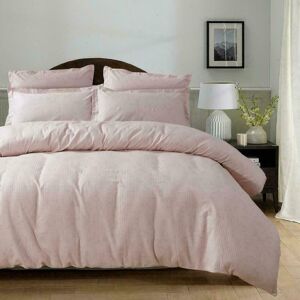 Ebern Designs Eljean 100% Cotton Duvet Cover Set Blush Pink Single Ebern Designs Eljean 100% Cotton Duvet Cover Set Blush Pink Single
