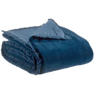 Rosalind Wheeler Trantham Throw Navy 135cm W X 200cm L Rosalind Wheeler Trantham Throw Navy 135cm W X 200cm L