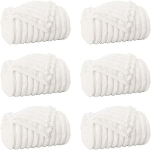 Vidaxl Throw Blankets 6 Pcs Cream 240 X 220 Cm Fleece White 200cm x 150cm Vidaxl Throw Blankets 6 Pcs Cream 240 X 220 Cm Fleece White 200cm x 150cm