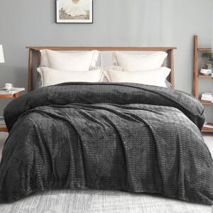 Fairmont Park Dasaki Throw Blanket Grey W230 x L230cm Fairmont Park Dasaki Throw Blanket Grey W230 x L230cm