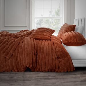 Fairmont Park Luxury Jumbo Cord Faux Fur Duvet Set Orange 200 x 200 cm Fairmont Park Luxury Jumbo Cord Faux Fur Duvet Set Orange 200 x 200 cm
