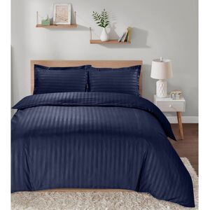 Ameha Microfiber / Polyester Striped Duvet Cover Set with Pillowcases Fitted Sheet Blue Double Duvet Cover Ameha Microfiber / Polyester Striped Duvet Cover Set with Pillowcases Fitted Sheet Blue Double Duvet Cover