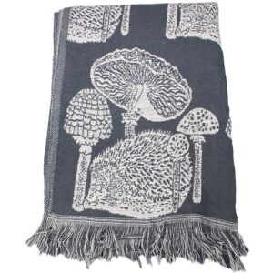 Brambly Cottage Staudt Blanket Grey 125cm W X 150cm L Brambly Cottage Staudt Blanket Grey 125cm W X 150cm L