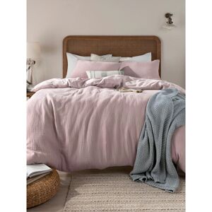 17 Stories Cotton Duvet Cover Set Set Pink Double Duvet Cover + 2 Standard Pillowcases 17 Stories Cotton Duvet Cover Set Set Pink Double Duvet Cover + 2 Standard Pillowcases