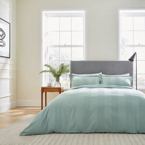 Bedeck of Belfast Serra Dobby Stripe Cotton Duvet Cover Set Blue Double Duvet Cover + 2 Standard Pillowcases Bedeck of Belfast Serra Dobby Stripe Cotton Duvet Cover Set Blue Double Duvet Cover + 2 Standard Pillowcases