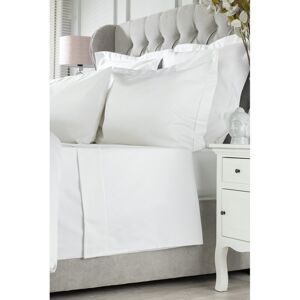 Belledorm 100% Cotton Sateen Flat Sheet White King/Super King (274 x 274 cm) Belledorm 100% Cotton Sateen Flat Sheet White King/Super King (274 x 274 cm)