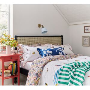 JOULES 100% BCI Cotton Percale Duvet Cover Set Blue/Yellow/White Super King - 2 Standard Pillowcases JOULES 100% BCI Cotton Percale Duvet Cover Set Blue/Yellow/White Super King - 2 Standard Pillowcases