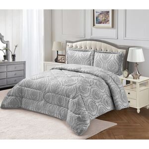 Ophelia & Co. Gina Bedspread Set Silver 240 x 260 cm Bedspread - 2 Pillowcases Ophelia & Co. Gina Bedspread Set Silver 240 x 260 cm Bedspread - 2 Pillowcases