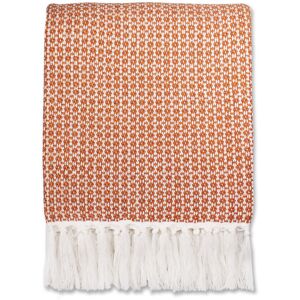 Bloomsbury Market Trill Throw Clay Orange 125cm W X 150cm L Bloomsbury Market Trill Throw Clay Orange 125cm W X 150cm L