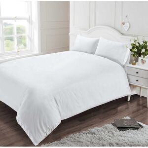 White Noise Constantine Plain Weave 40TC Modern & Contemporary Duvet Cover Set White Super King - 2 Standard Pillowcases White Noise Constantine Plain Weave 40TC Modern & Contemporary Duvet Cover Set White Super King - 2 Standard Pillowcases