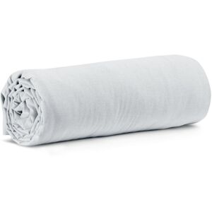 Brayden Studio Brytany 100% Cotton Brushed Fitted Sheet Blanc 160 x 200 cm Brayden Studio Brytany 100% Cotton Brushed Fitted Sheet Blanc 160 x 200 cm