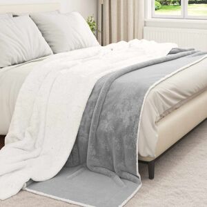 Vidaxl Throw Blanket Black 150 X 200 Cm Fleece Grey 270cm x 240cm Vidaxl Throw Blanket Black 150 X 200 Cm Fleece Grey 270cm x 240cm