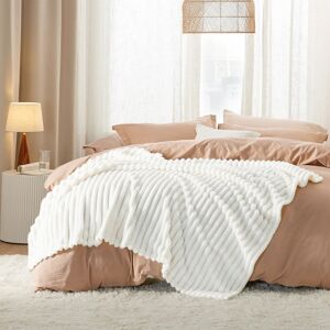 Fairmont Park Aanuoluwa Soft Wool Blanket Off White 200cm W X 150cm L Fairmont Park Aanuoluwa Soft Wool Blanket Off White 200cm W X 150cm L