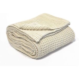 August Grove Weaverville Blanket Cream White 150cm W X 200cm L August Grove Weaverville Blanket Cream White 150cm W X 200cm L