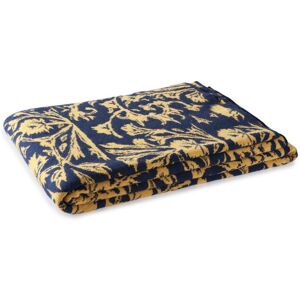 Atipico Queen Throw Blue / Mustard 130cm W X 180cm L Atipico Queen Throw Blue / Mustard 130cm W X 180cm L
