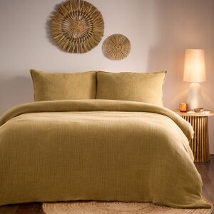 17 Stories Polette Bedding Yellow Double Duvet Cover + 2 Standard Pillowcases 17 Stories Polette Bedding Yellow Double Duvet Cover + 2 Standard Pillowcases