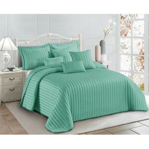 Ebern Designs Willmot Microfibre Bedspread Set Green 250 x 240 cm Bedspread - 2 Pillowcases Ebern Designs Willmot Microfibre Bedspread Set Green 250 x 240 cm Bedspread - 2 Pillowcases