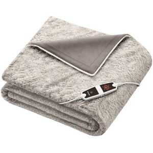 Beurer XXL Cosy Heated Throw 200x150cm Grey 150cm W X 200cm L Beurer XXL Cosy Heated Throw 200x150cm Grey 150cm W X 200cm L