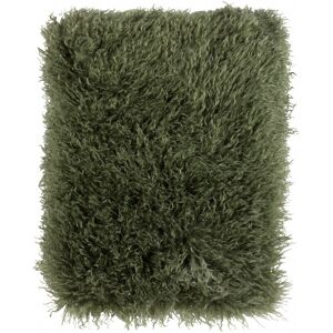 Furn. Rowan Throw - Mongolian Faux Fur Decorative Blanket - Khaki Furn. Rowan Throw - Mongolian Faux Fur Decorative Blanket - Khaki