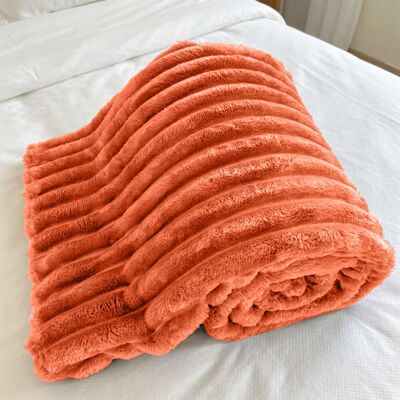 Fairmont Park Throw Blanket Rust 200cm W X 240cm L Fairmont Park Throw Blanket Rust 200cm W X 240cm L