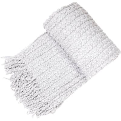 August Grove Gwin Throw Grey 130cm W X 180cm L August Grove Gwin Throw Grey 130cm W X 180cm L