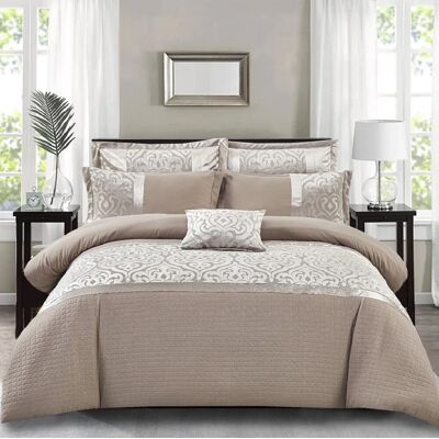 Canora Grey Duvet Cover Infinity Cream Superking Canora Grey Duvet Cover Infinity Cream Superking