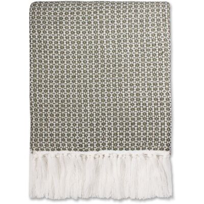 Bloomsbury Market Trill Throw Moss Green 125cm W X 150cm L Bloomsbury Market Trill Throw Moss Green 125cm W X 150cm L