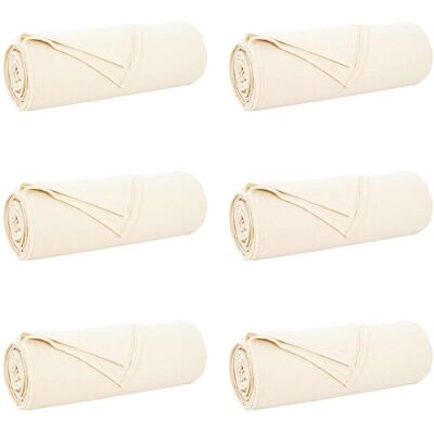 Vidaxl Throw Blankets 6 Pcs Cream 240 X 220 Cm Fleece Cream 210cm x 140cm Vidaxl Throw Blankets 6 Pcs Cream 240 X 220 Cm Fleece Cream 210cm x 140cm