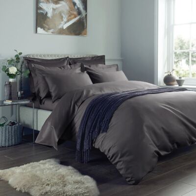 17 Stories Marview 1000 Thread Count Sateen Standard Fitted Sheet Platinum Kingsize (5') 17 Stories Marview 1000 Thread Count Sateen Standard Fitted Sheet Platinum Kingsize (5')