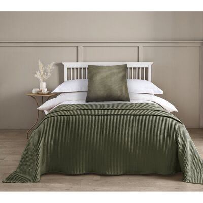 Symple Stuff Hotel Waffle Blanket Bedspread Khaki 225 x 250cm Bedspread Symple Stuff Hotel Waffle Blanket Bedspread Khaki 225 x 250cm Bedspread