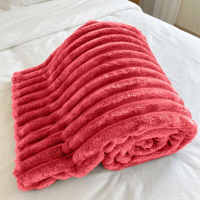 Fairmont Park Throw Blanket Red 200cm W X 240cm L Fairmont Park Throw Blanket Red 200cm W X 240cm L