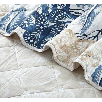 Marlow Home Co. Reversible Bedspread Blue Super King Marlow Home Co. Reversible Bedspread Blue Super King
