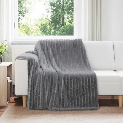 Vidaxl Throw Blankets 6 Pcs Cream 240 X 220 Cm Fleece Dark Grey 200cm x 150cm Vidaxl Throw Blankets 6 Pcs Cream 240 X 220 Cm Fleece Dark Grey 200cm x 150cm
