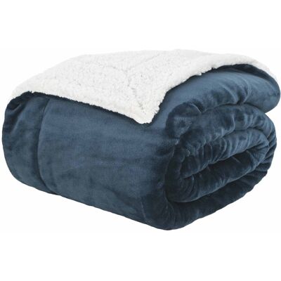 Vidaxl Throw Blanket Black 150 X 200 Cm Fleece Navy Blue 270cm x 240cm Vidaxl Throw Blanket Black 150 X 200 Cm Fleece Navy Blue 270cm x 240cm