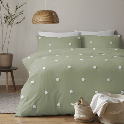 Appletree Dot Garden Sage Bedding Set - Bedding Set Appletree Dot Garden Sage Bedding Set - Bedding Set