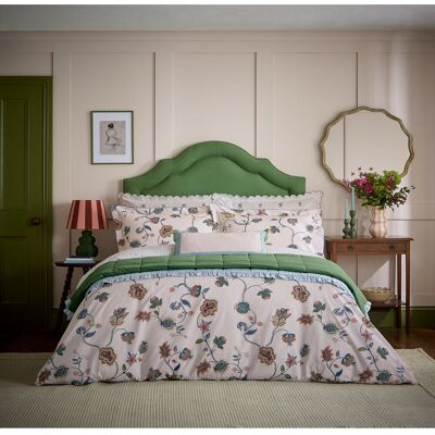 JOULES Tree Of Life Cotton Percale Duvet Cover Set White Single Duvet Cover + 1 Pillowcase JOULES Tree Of Life Cotton Percale Duvet Cover Set White Single Duvet Cover + 1 Pillowcase