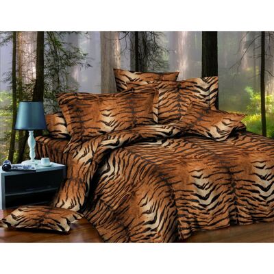 East Urban Home 3D Design Complete Bedding Set Floral Fitted Sheet Duvet Cover With Pillow Case. Brown/Black Super King - 2 Standard Pillowcases East Urban Home 3D Design Complete Bedding Set Floral Fitted Sheet Duvet Cover With Pillow Case. Brown/Black Super King - 2 Standard Pillowcases