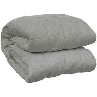 Brayden Studio Scouley Weighted Blanket Grey W138 x L200cm Brayden Studio Scouley Weighted Blanket Grey W138 x L200cm