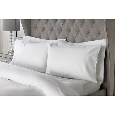 Belledorm Bamboo Collection Sateen Flat Sheet White Kingsize (5') Belledorm Bamboo Collection Sateen Flat Sheet White Kingsize (5')