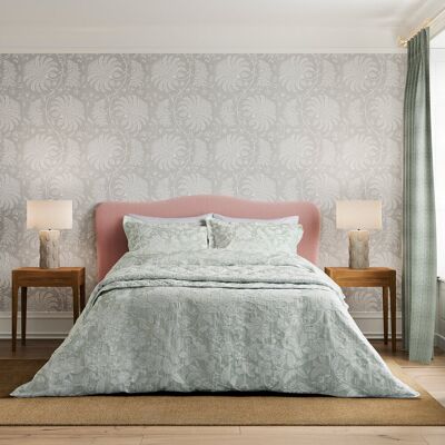 Sanderson Home Pyramus Cotton Duvet Cover Set Blue Single Duvet Cover Set Sanderson Home Pyramus Cotton Duvet Cover Set Blue Single Duvet Cover Set