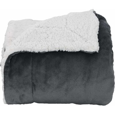 Vidaxl Throw Blanket Black 150 X 200 Cm Fleece Dark Grey 270cm x 240cm Vidaxl Throw Blanket Black 150 X 200 Cm Fleece Dark Grey 270cm x 240cm
