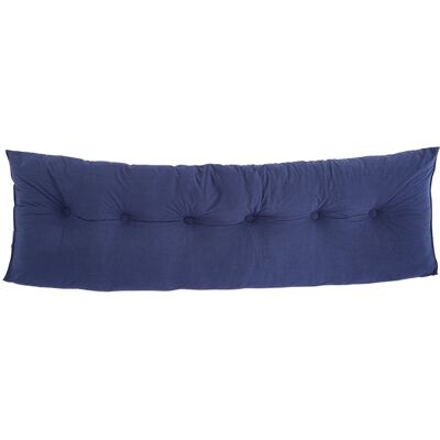 Latitude Run Washable Wedge Headboard Pillow Blue 180cm W x 20cm D Latitude Run Washable Wedge Headboard Pillow Blue 180cm W x 20cm D