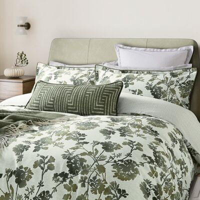 Bedeck of Belfast Yoko Cotton Duvet Cover Set Single Duvet Cover + 1 Pillowcase Bedeck of Belfast Yoko Cotton Duvet Cover Set Single Duvet Cover + 1 Pillowcase