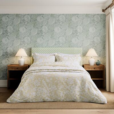 Sanderson Home Pyramus Cotton Duvet Cover Set Gold Single Duvet Cover Set Sanderson Home Pyramus Cotton Duvet Cover Set Gold Single Duvet Cover Set