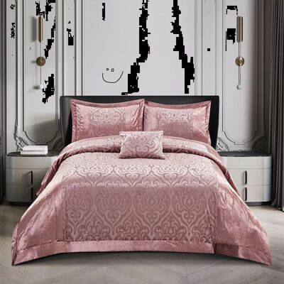 Rosdorf Park Wanship Polyester Bedspread with Pillow Shams Included Pink Super King Quilt + 2 Standard Shams Rosdorf Park Wanship Polyester Bedspread with Pillow Shams Included Pink Super King Quilt + 2 Standard Shams
