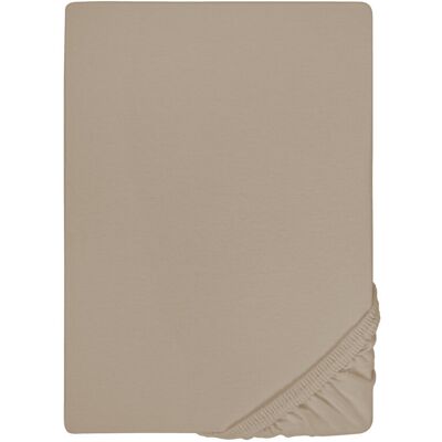Biberna Conny Blue Jersey Elastic Fitted Sheet - Mattress Cover Biberna Conny Blue Jersey Elastic Fitted Sheet - Mattress Cover